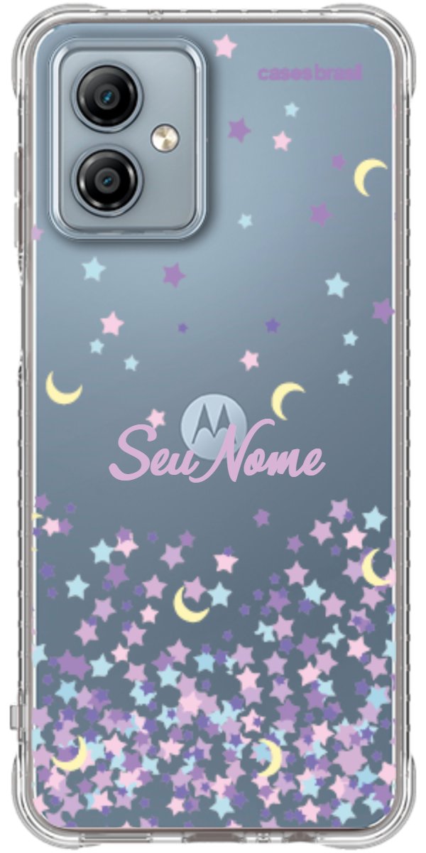 Capinha para Celular Estralas Flutuantes