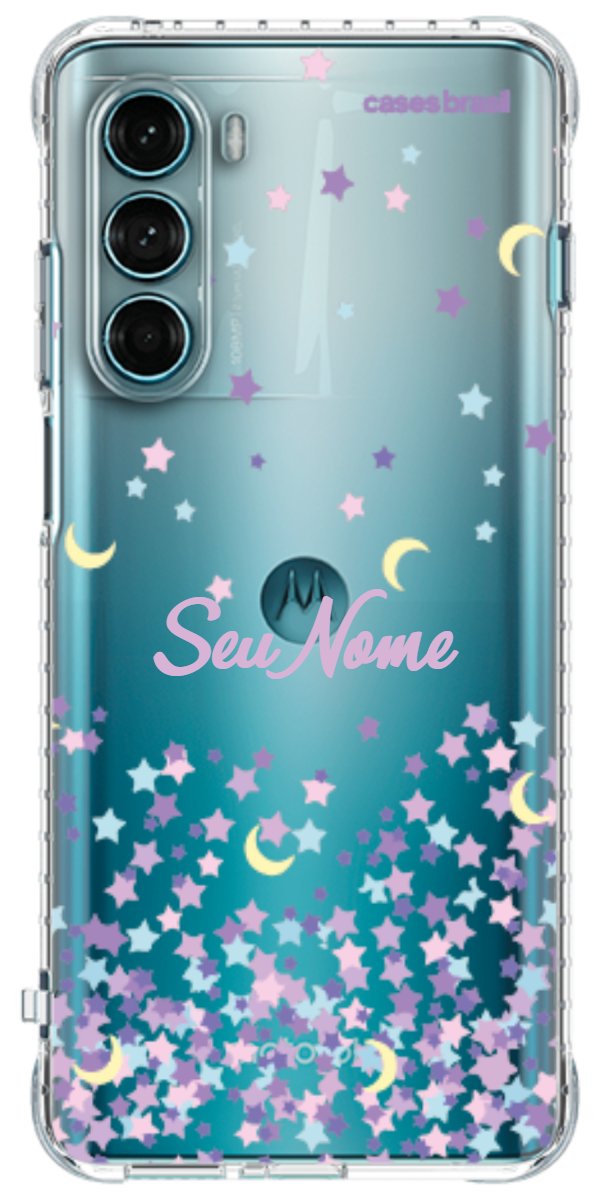 Capinha para Celular Estralas Flutuantes