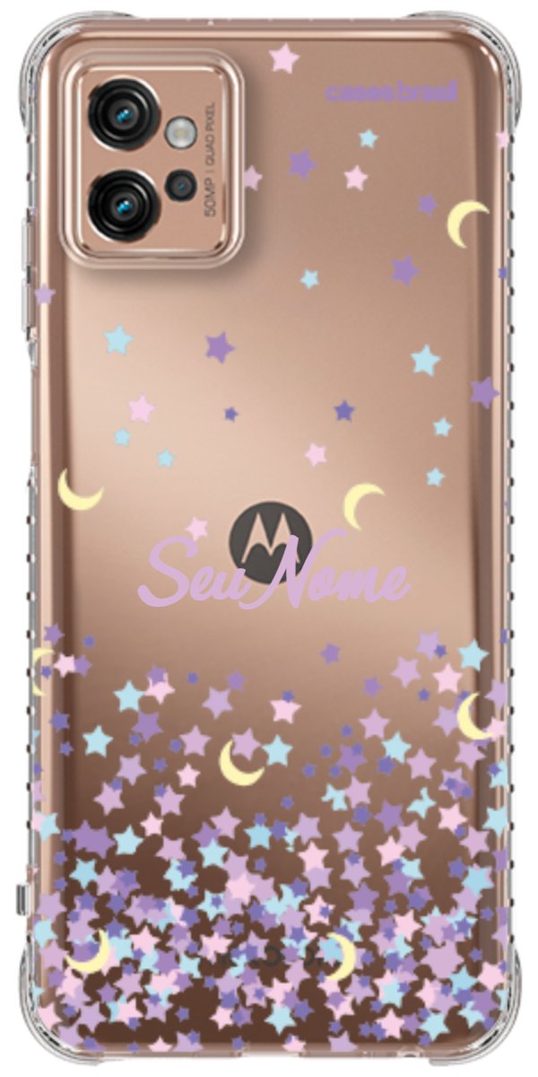 Capinha para Celular Estralas Flutuantes