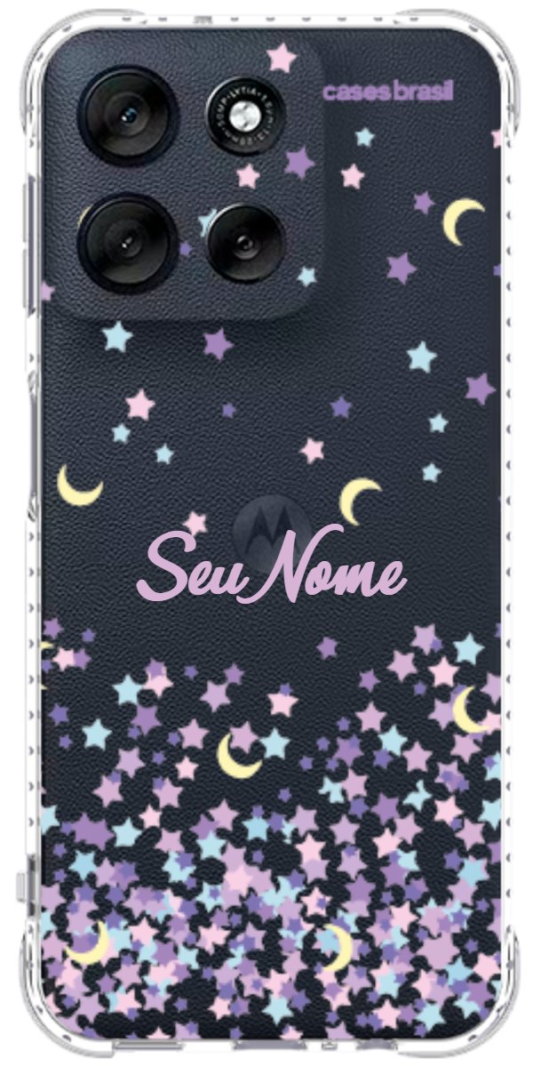 Capinha para Celular Estralas Flutuantes