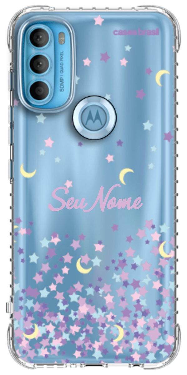 Capinha para Celular Estralas Flutuantes