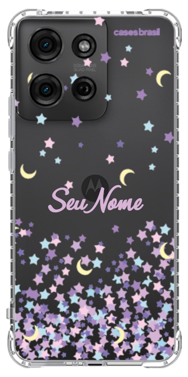 Capinha para Celular Estralas Flutuantes