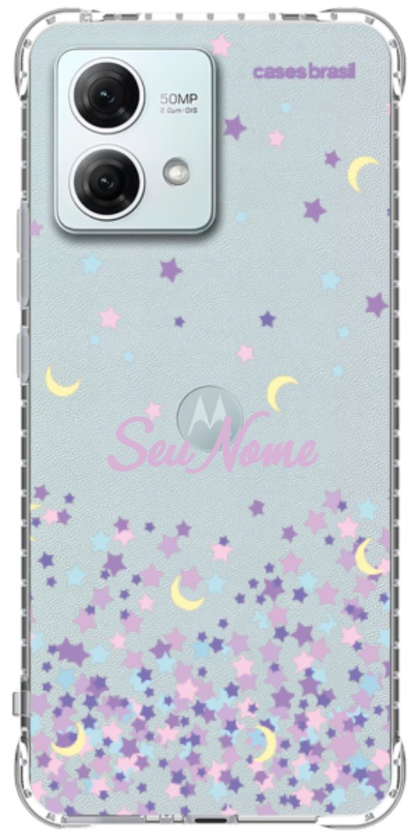 Capinha para Celular Estralas Flutuantes