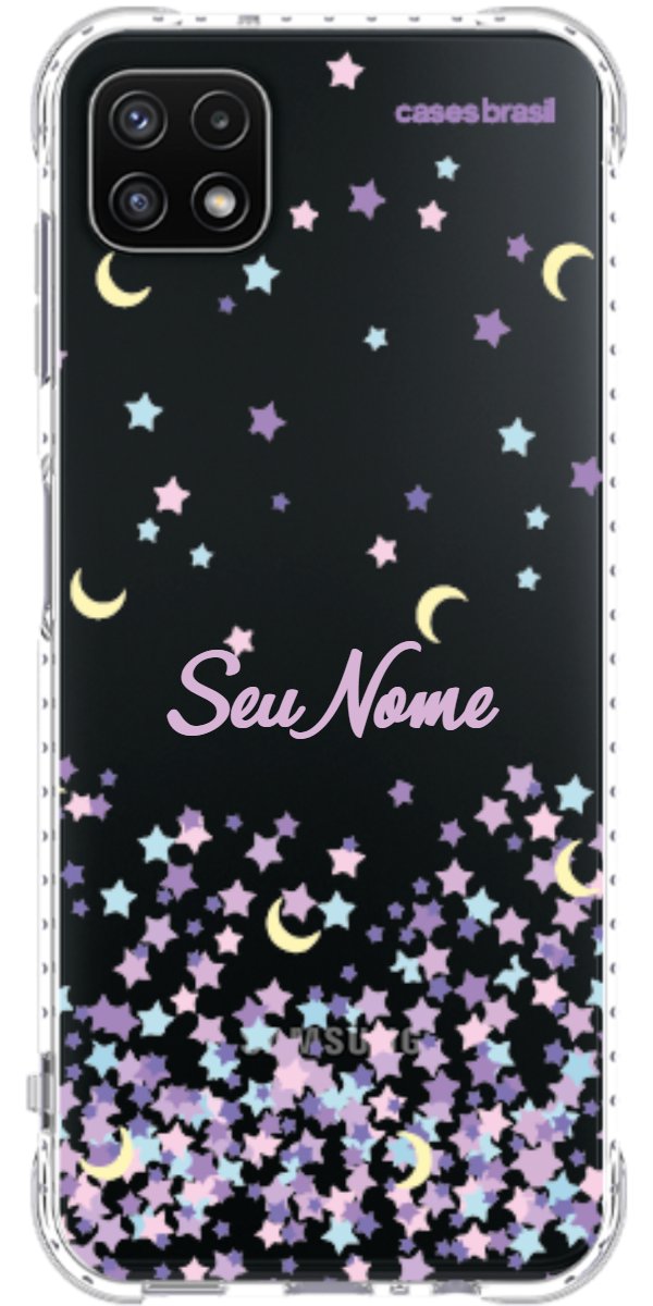 Capinha para Celular Estralas Flutuantes