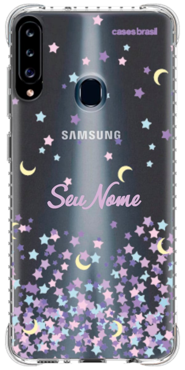Capinha para Celular Estralas Flutuantes