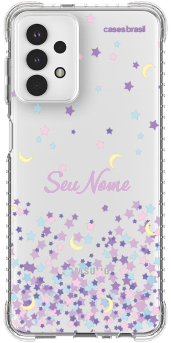 Capinha para Celular Estralas Flutuantes