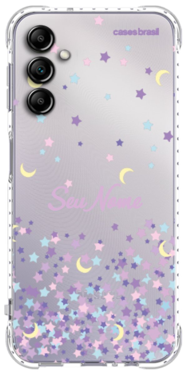 Capinha para Celular Estralas Flutuantes