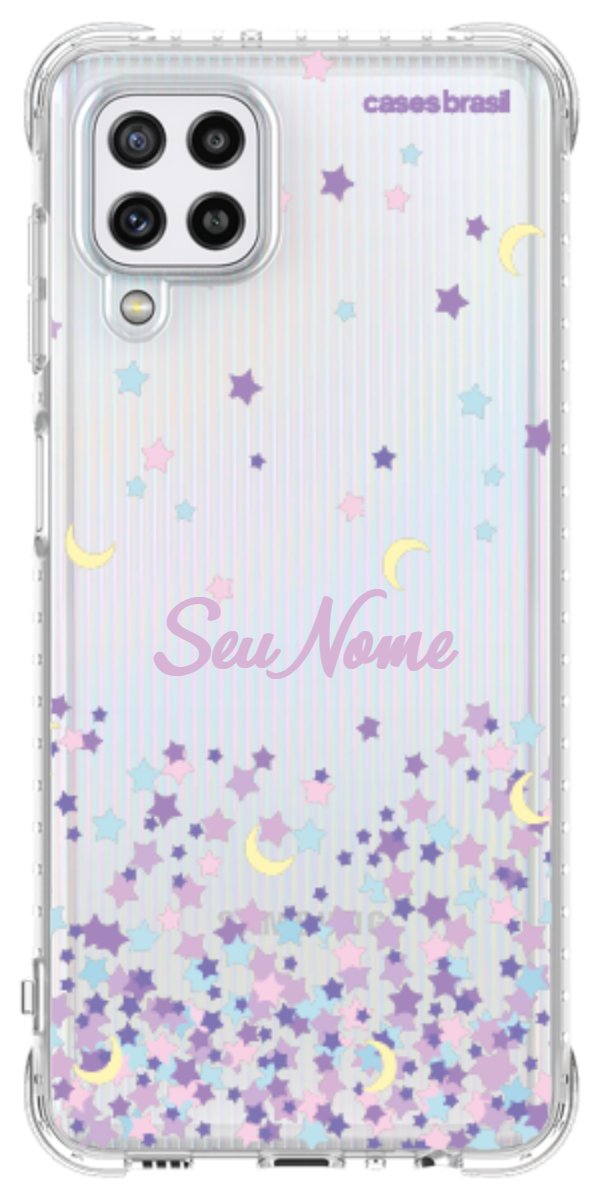 Capinha para Celular Estralas Flutuantes