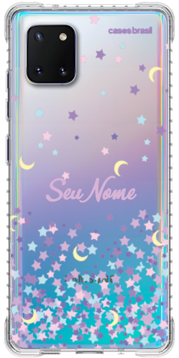 Capinha para Celular Estralas Flutuantes