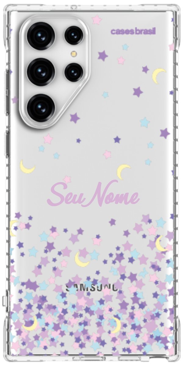 Capinha para Celular Estralas Flutuantes
