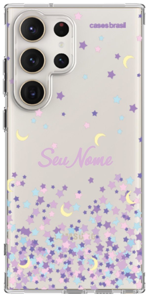 Capinha para Celular Estralas Flutuantes