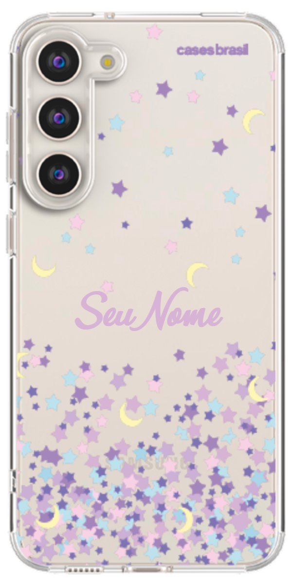 Capinha para Celular Estralas Flutuantes