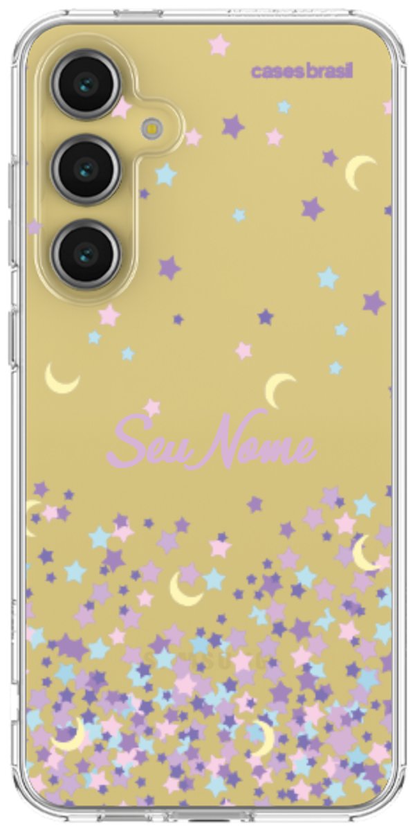 Capinha para Celular Estralas Flutuantes