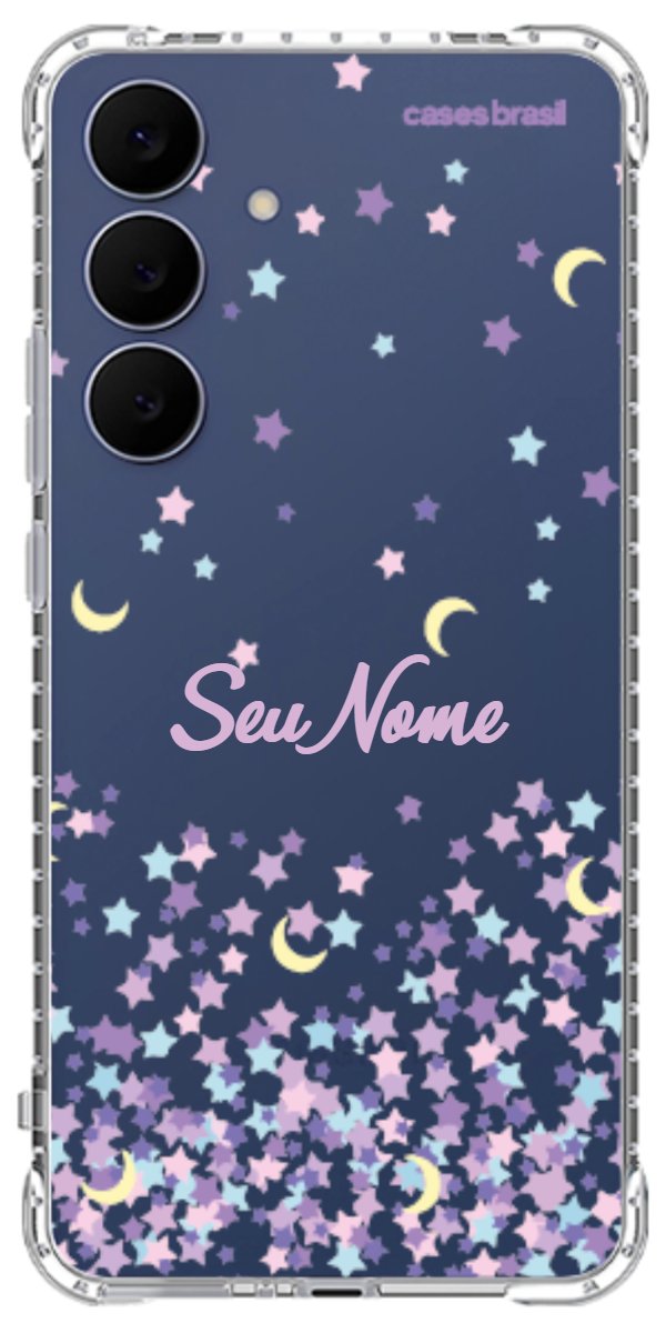 Capinha para Celular Estralas Flutuantes