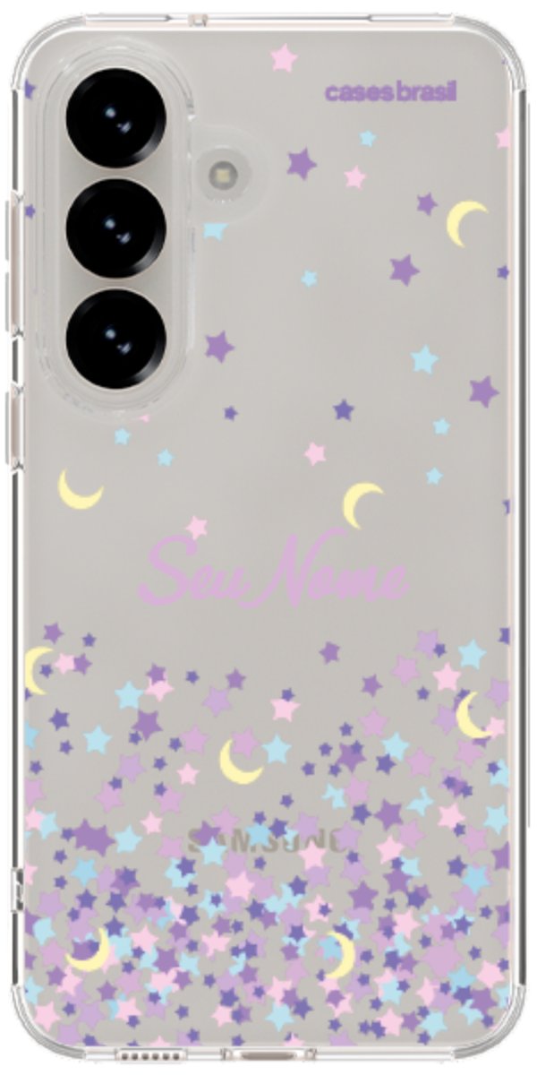 Capinha para Celular Estralas Flutuantes
