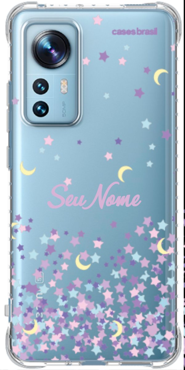 Capinha para Celular Estralas Flutuantes