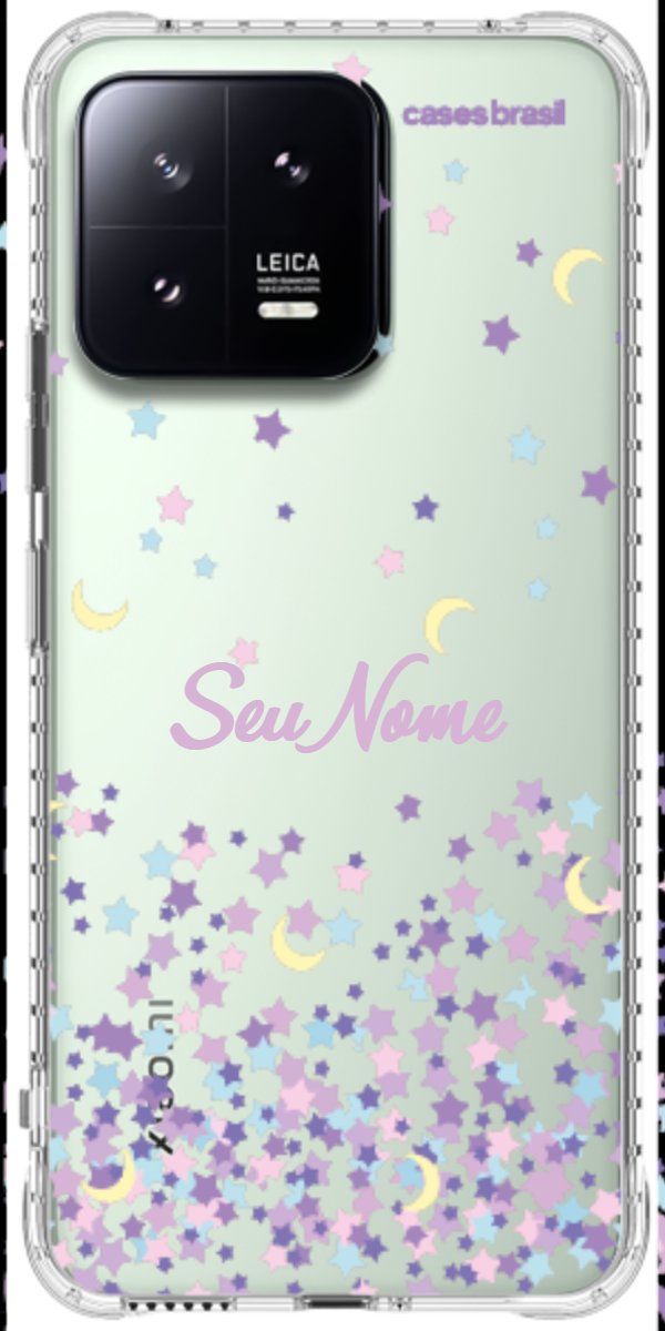 Capinha para Celular Estralas Flutuantes