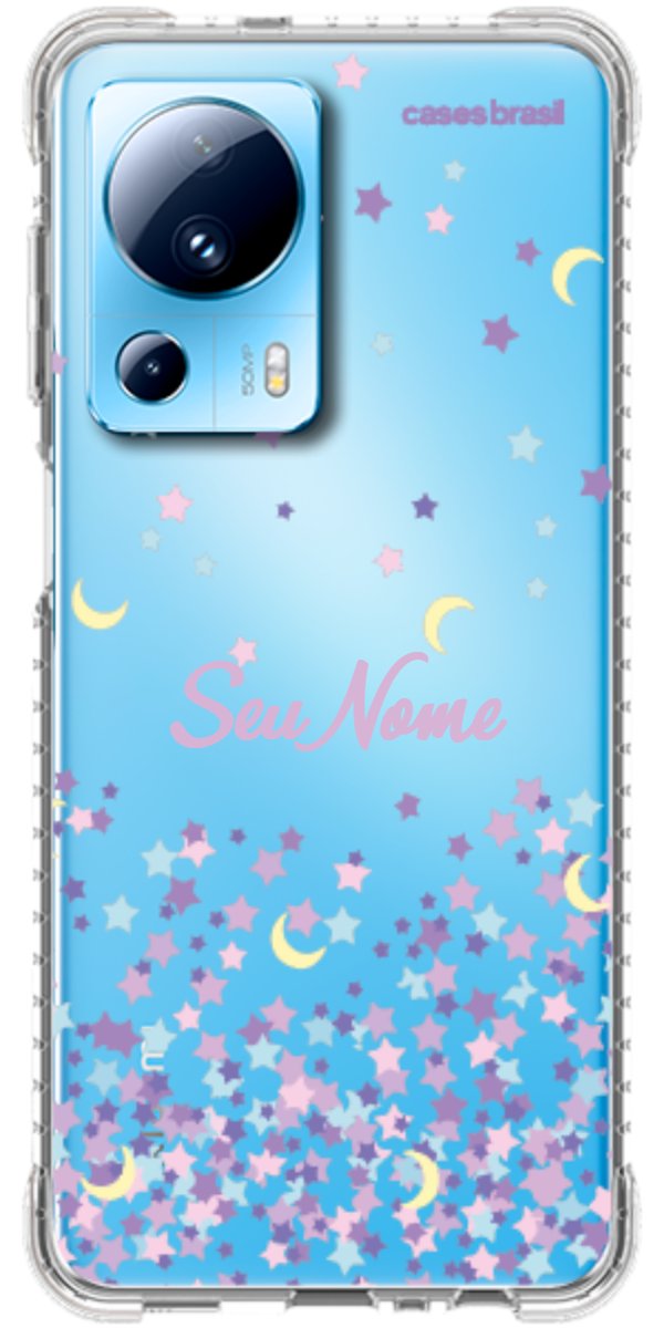 Capinha para Celular Estralas Flutuantes
