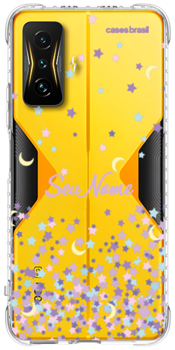 Capinha para Celular Estralas Flutuantes