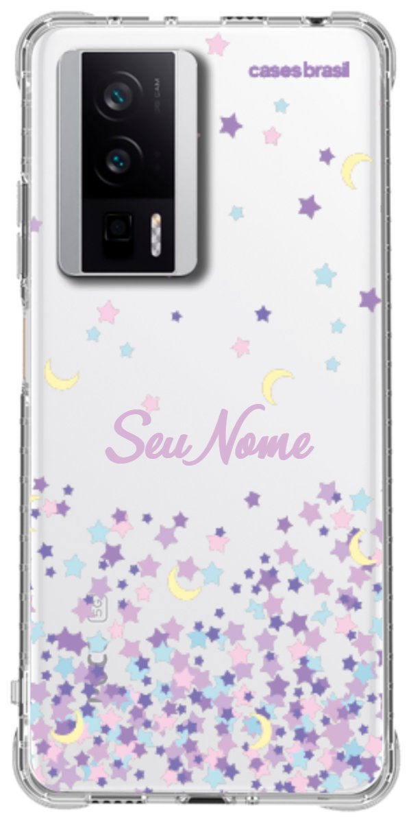 Capinha para Celular Estralas Flutuantes