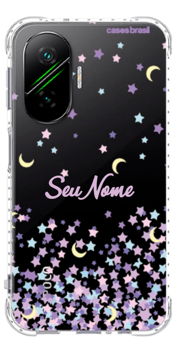 Capinha para Celular Estralas Flutuantes