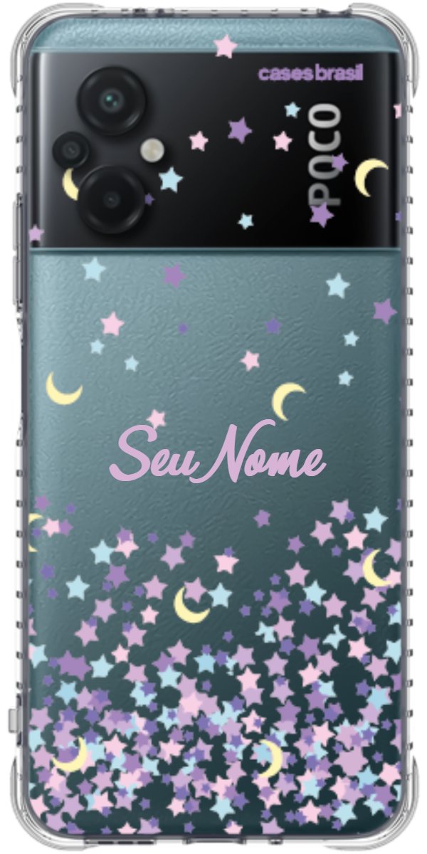 Capinha para Celular Estralas Flutuantes