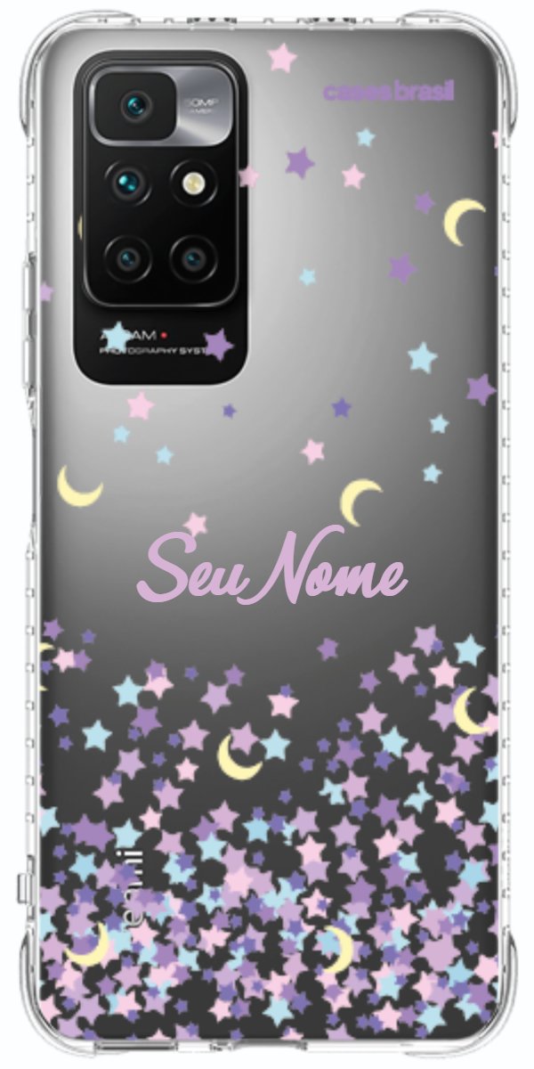 Capinha para Celular Estralas Flutuantes