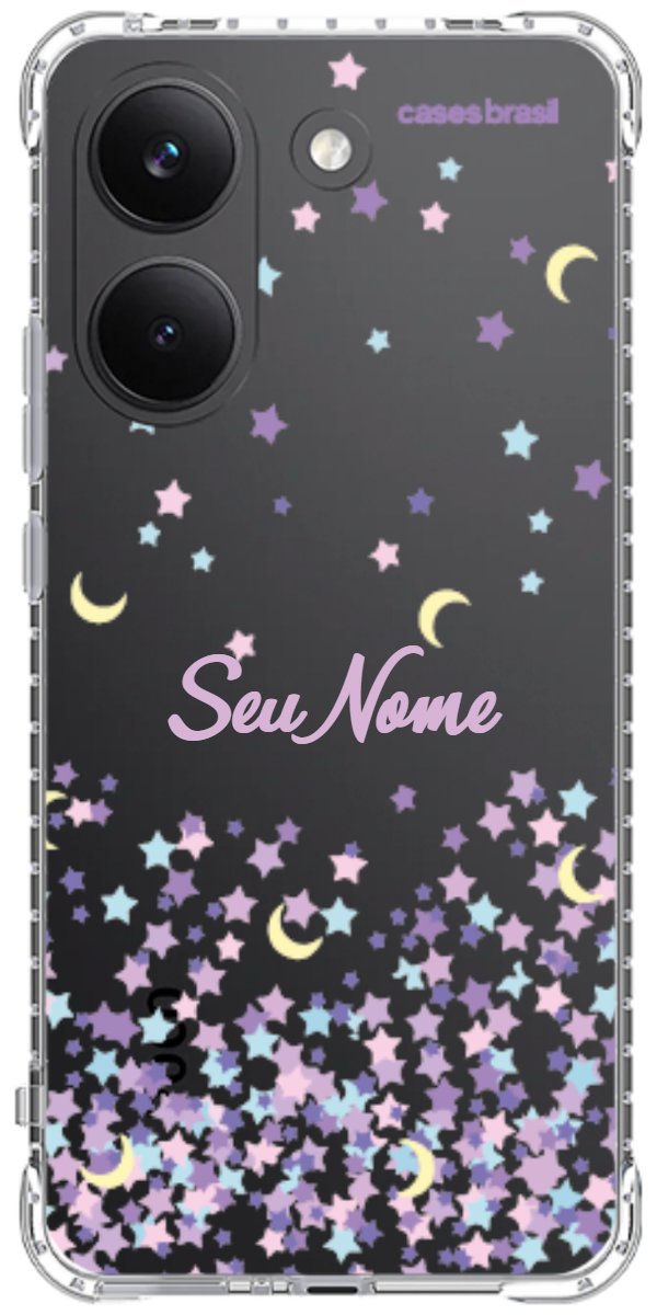 Capinha para Celular Estralas Flutuantes