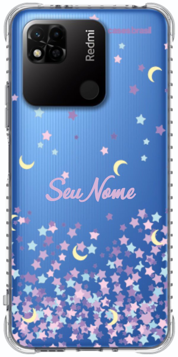 Capinha para Celular Estralas Flutuantes