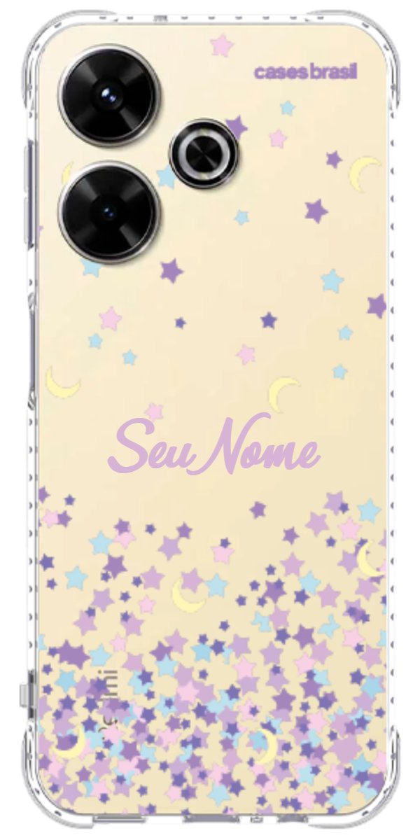 Capinha para Celular Estralas Flutuantes