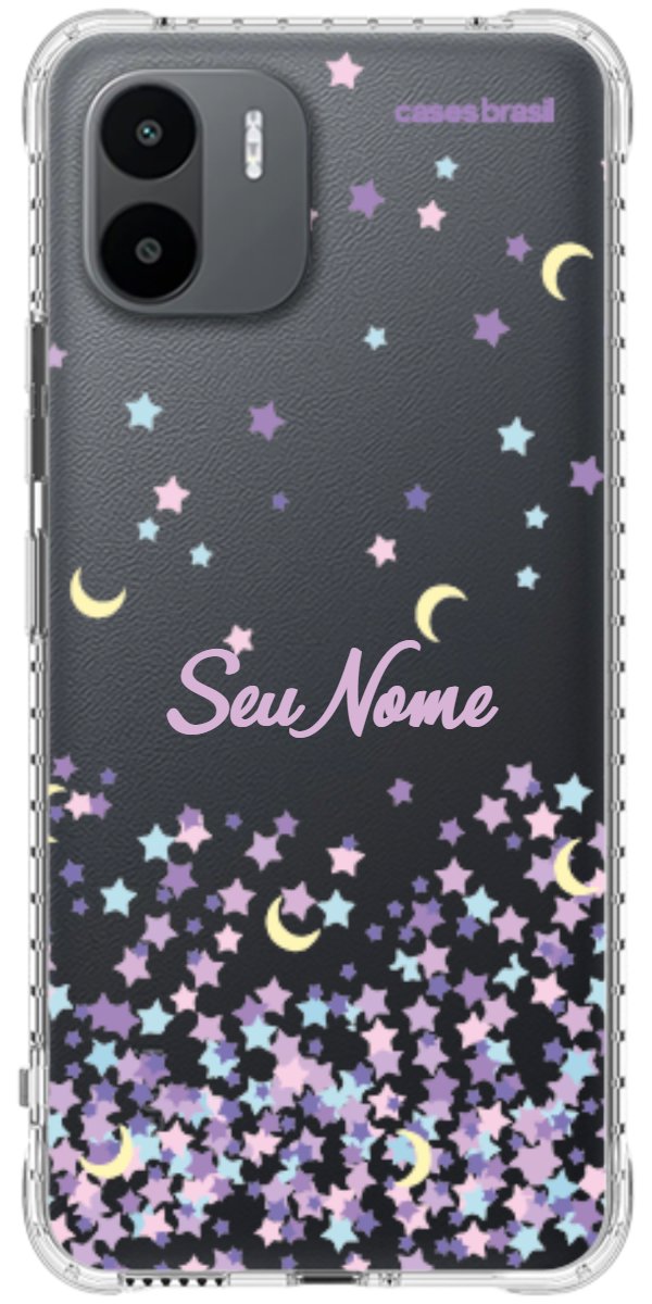 Capinha para Celular Estralas Flutuantes