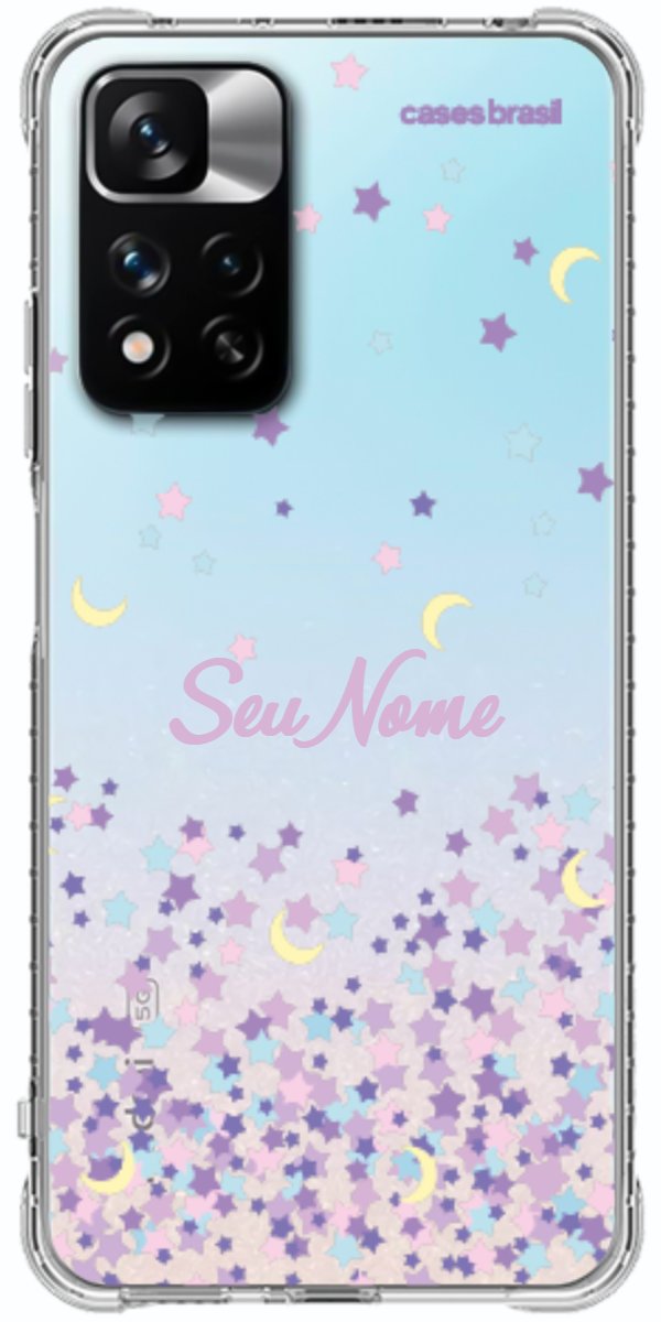 Capinha para Celular Estralas Flutuantes