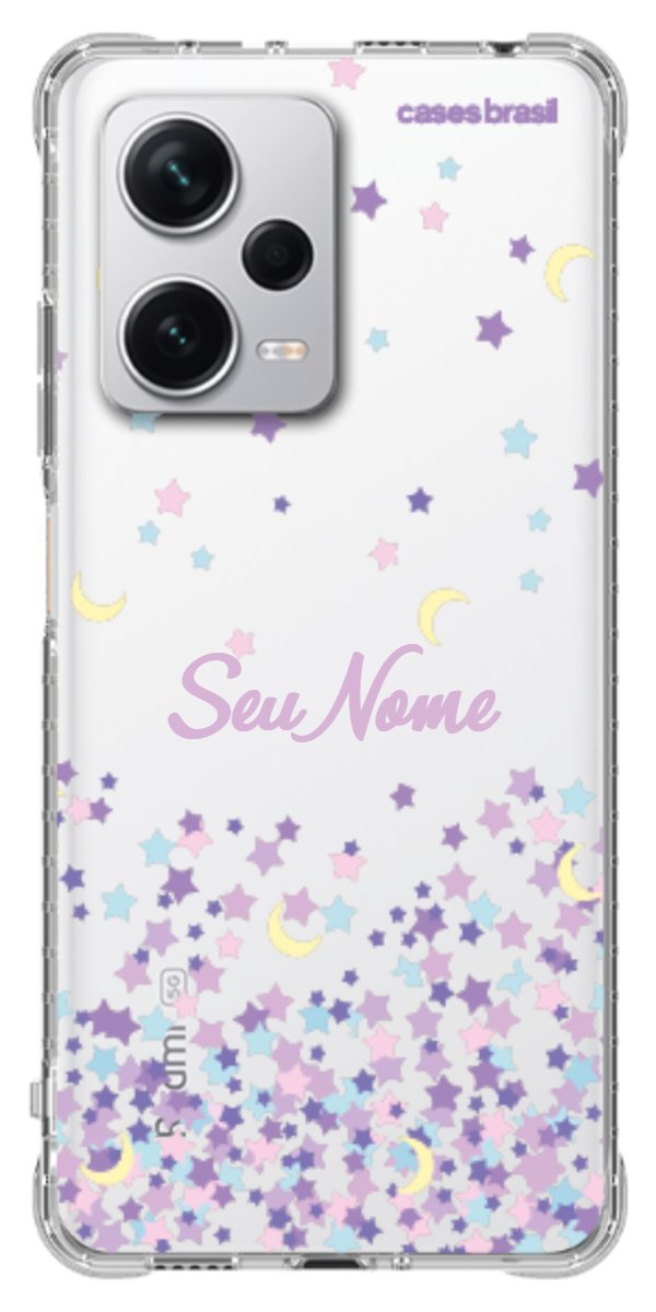 Capinha para Celular Estralas Flutuantes