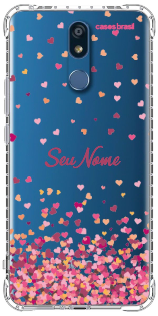 Capinha para Celular Corações Flutuantes