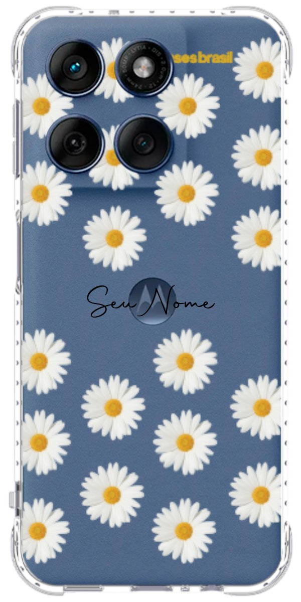 Capinha para Celular Margaridas