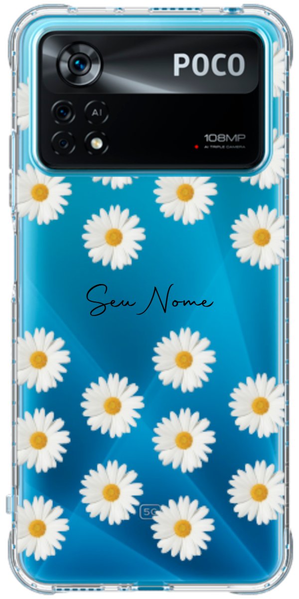 Capinha para Celular Margaridas