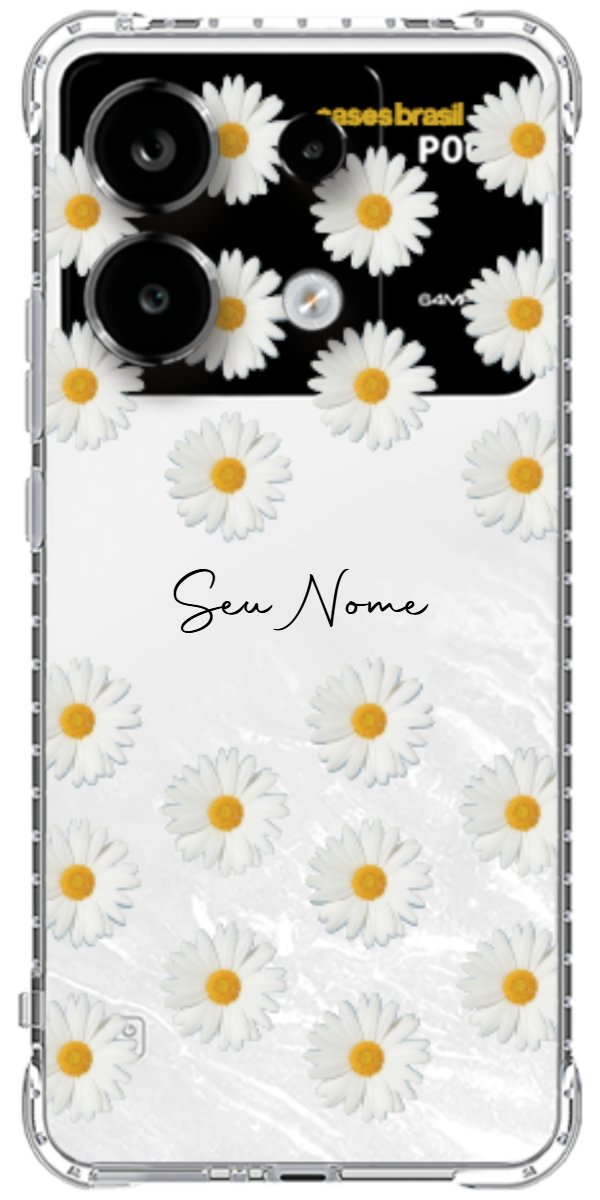 Capinha para Celular Margaridas