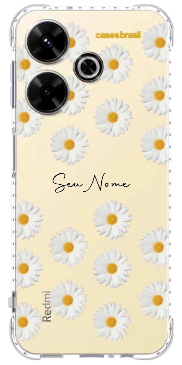 Capinha para Celular Margaridas