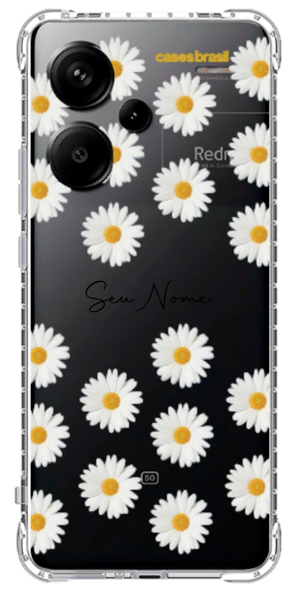 Capinha para Celular Margaridas