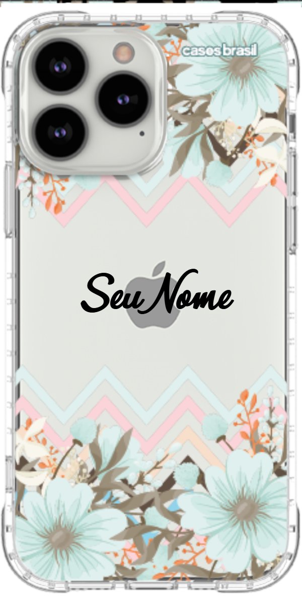 Capinha para Celular Flores de Verão