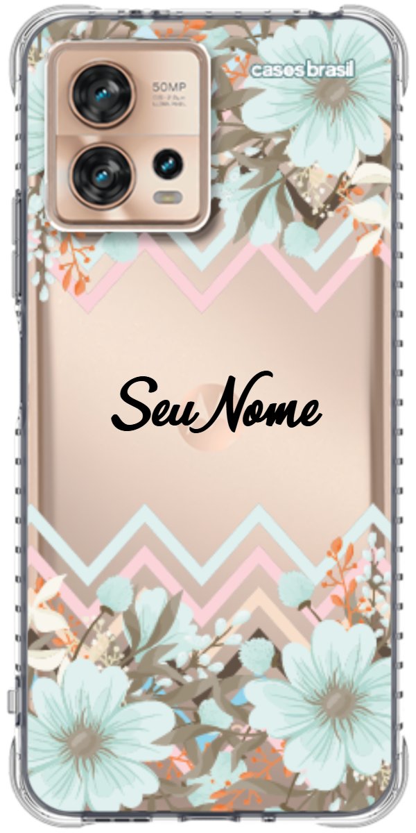 Capinha para Celular Flores de Verão