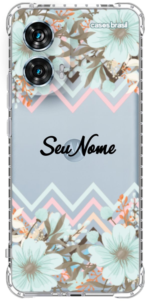 Capinha para Celular Flores de Verão