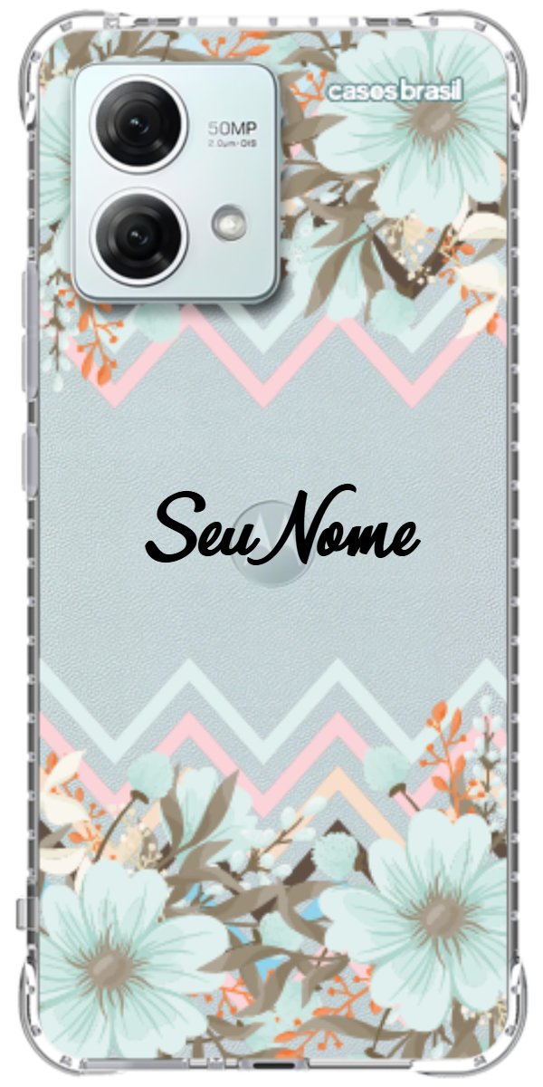Capinha para Celular Flores de Verão