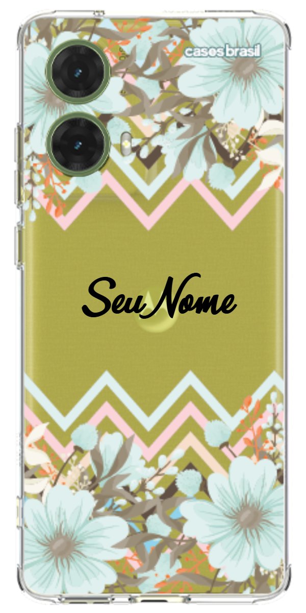 Capinha para Celular Flores de Verão