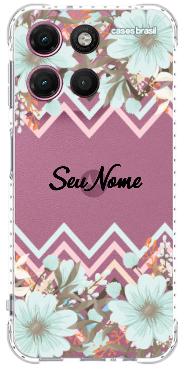 Capinha para Celular Flores de Verão