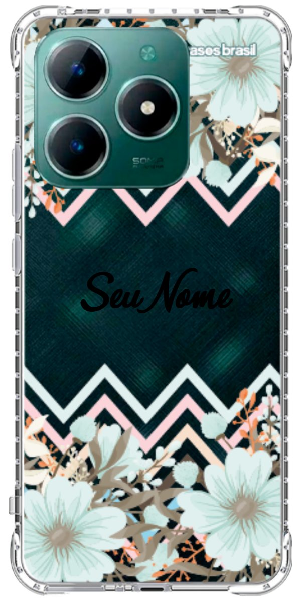 Capinha para Celular Flores de Verão