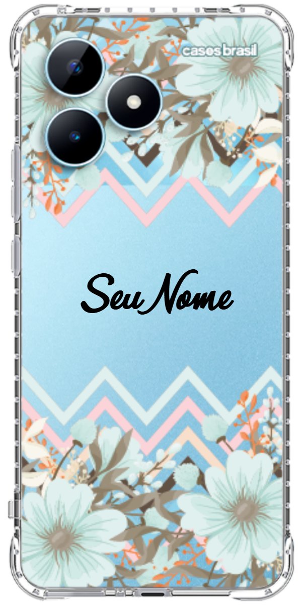 Capinha para Celular Flores de Verão