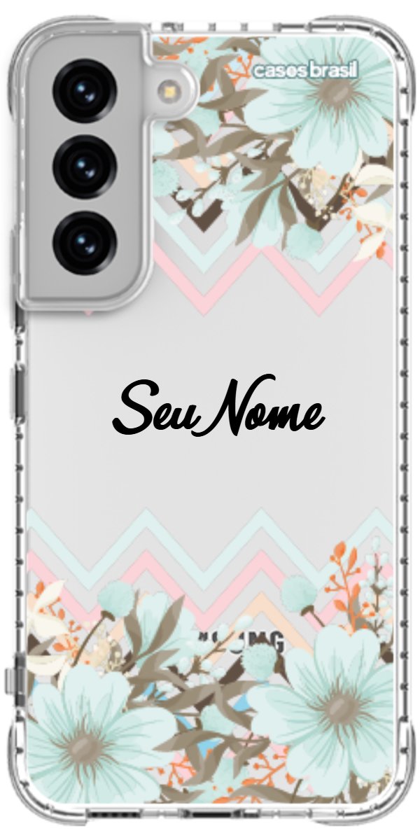 Capinha para Celular Flores de Verão