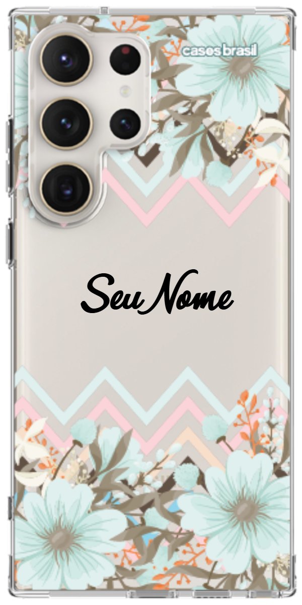 Capinha para Celular Flores de Verão