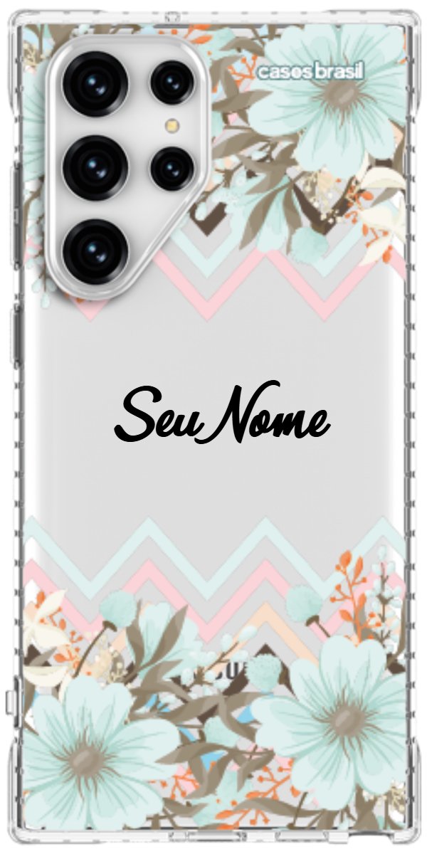 Capinha para Celular Flores de Verão